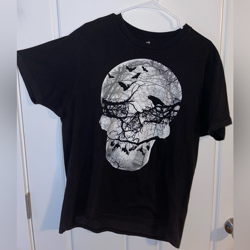 Y2K Skull Halloween Tee